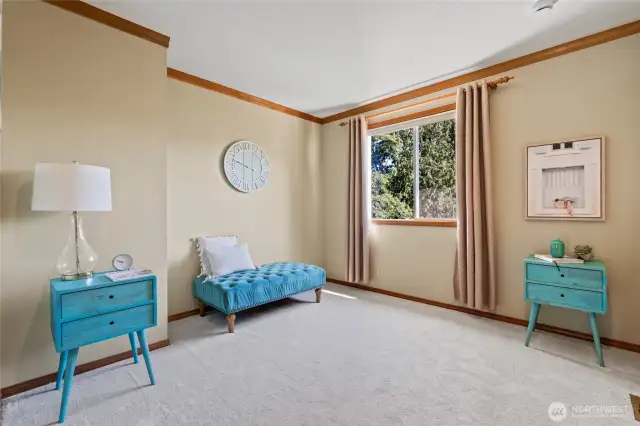 Good size second bedroom.