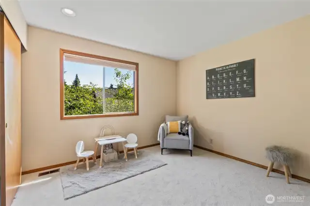 And a good size third bedroom!