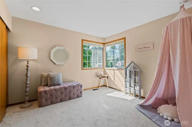 Even a good size fourth bedroom upstairs! So many options.