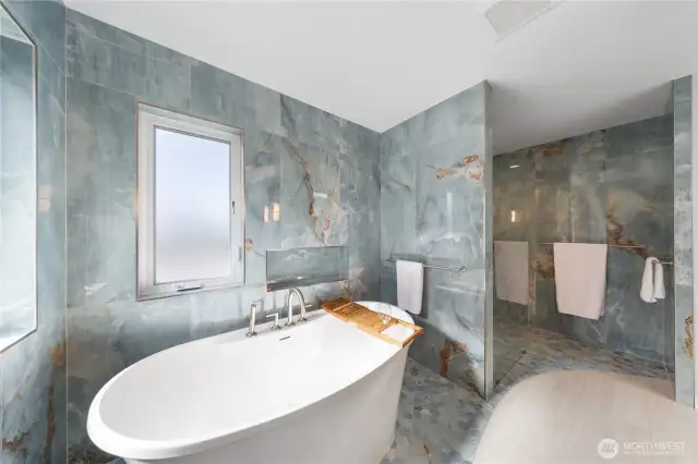 Relax in your personal spa like suite