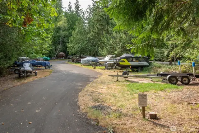 Community boat storage