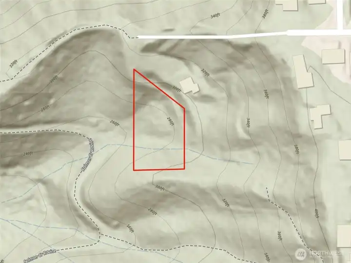 Approximate boundaries are in red.