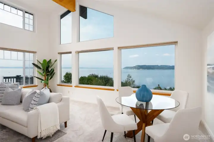 Great spot for a corner desk for working from home