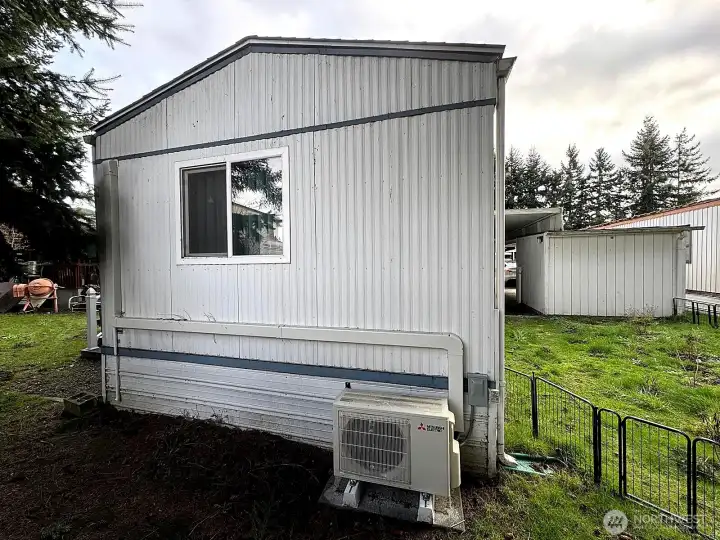 Brand new ductless heat pump.