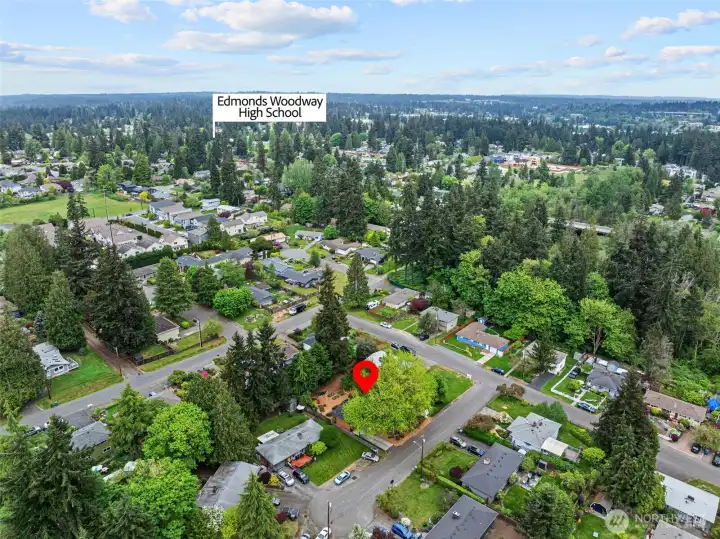Proximity to Edmonds Woodway High School.