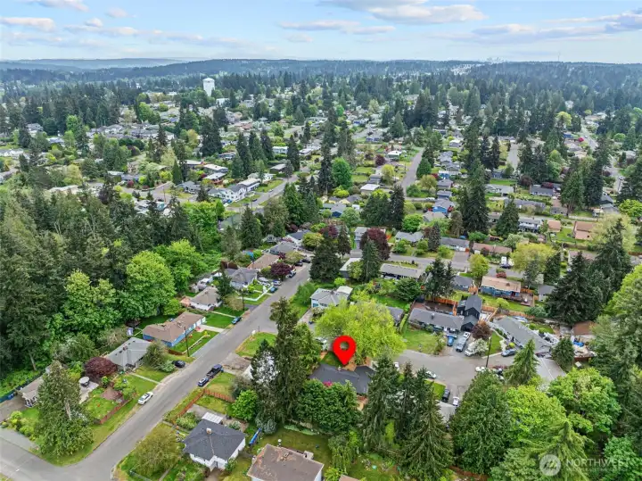 Great walkability for afternoon strolls.