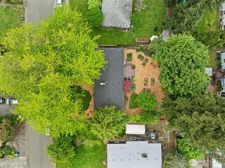 Aerial street views.