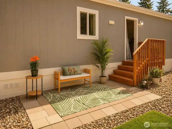 Outdoor patio