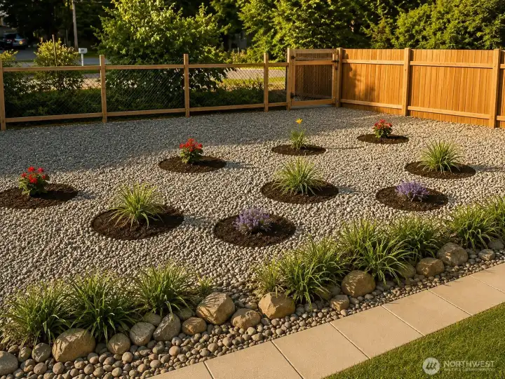 Flower beds