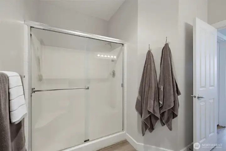 Oversized shower Oversized shower