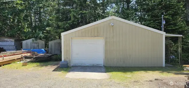 Garage and sheds convey