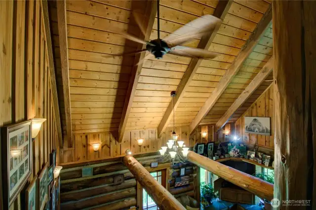 Vaulted ceiling