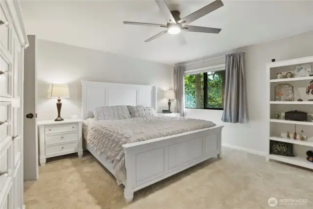 Primary includes walk-in closet and 3/4 en-suite bath