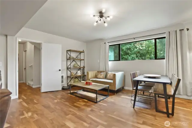 Extra space for game night!