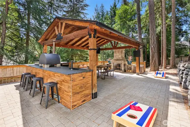 Wow - your own party in your backyard