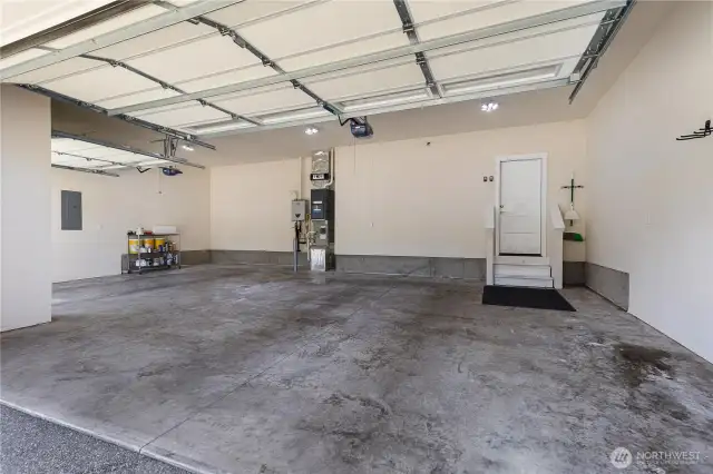 Room for everything in this 3 car garage