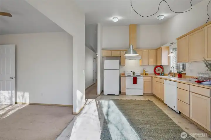 View from the sliding door