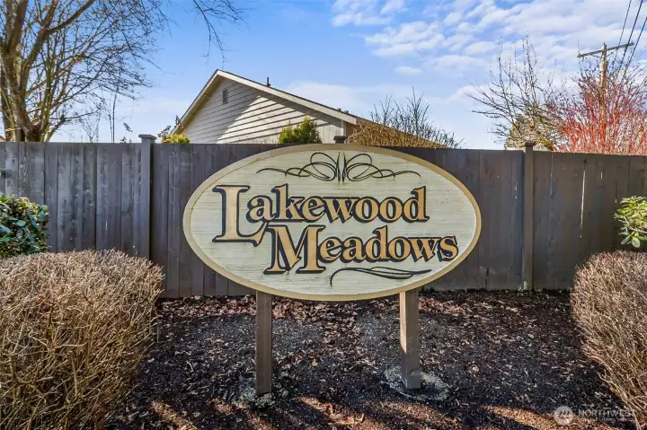 Well maintained community