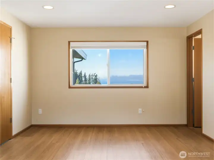 Primary overlooking water