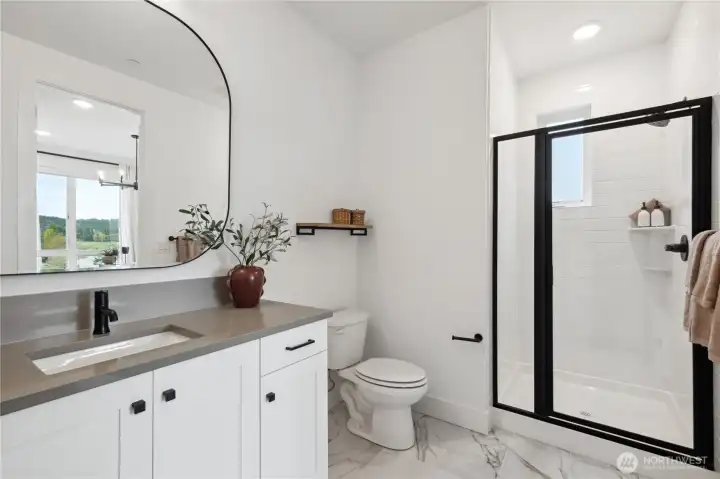 Pictures of Model Home. Not pictures of actual home. Features, colors, layout may vary.