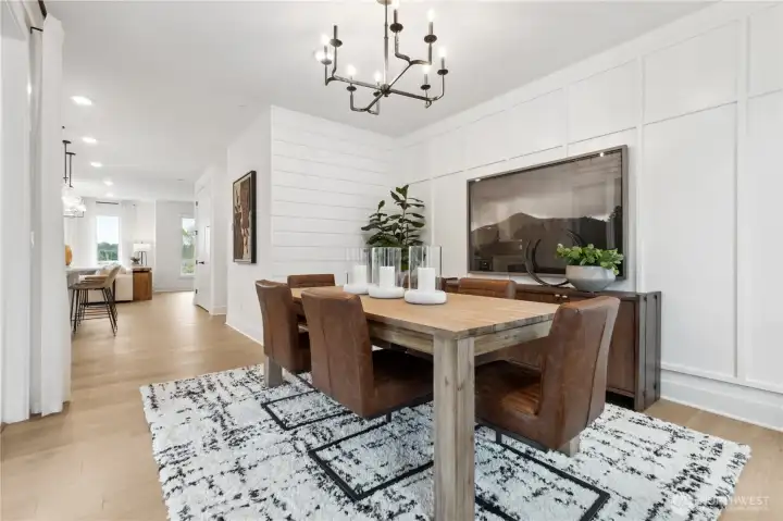 Pictures of Model Home. Not pictures of actual home. Features, colors, layout may vary.