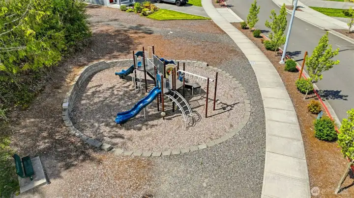 Neighborhood park just down the street is a favorite spot for neighbors to meet.