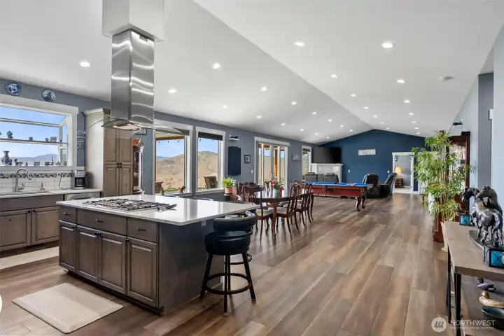 From Kitchen looking into great room