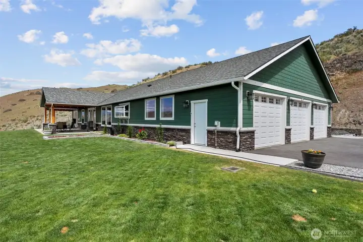 Huge yard