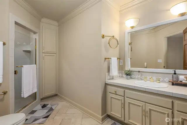 Secondary bathroom