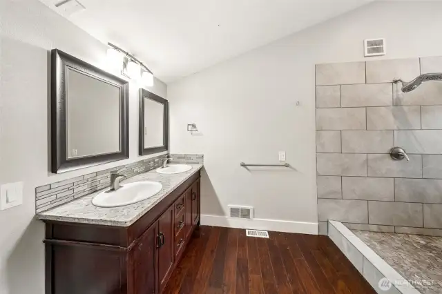 Master bathroom.