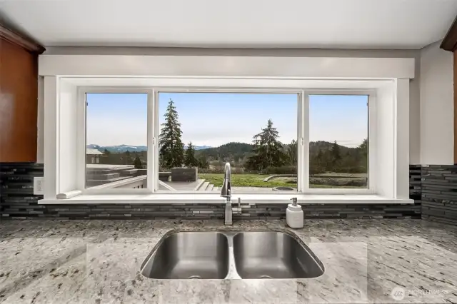 Views for miles!