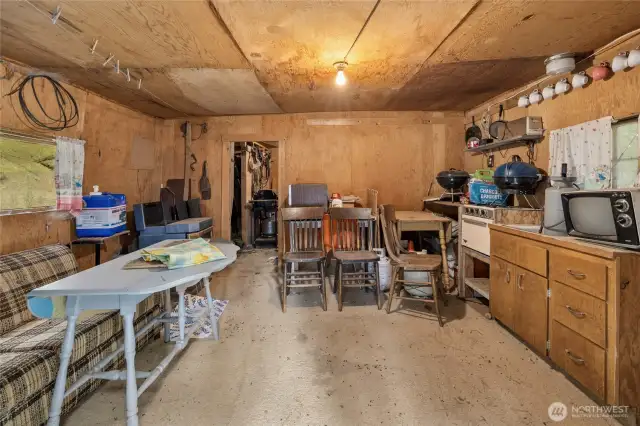inside miners cabin