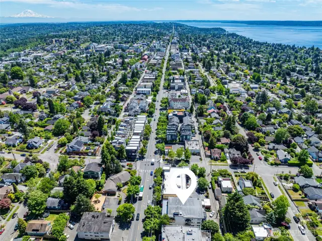 South down California Ave SW