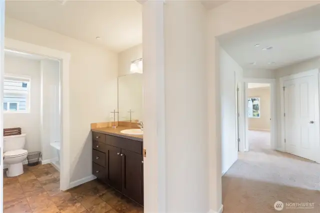 Upstairs hall view