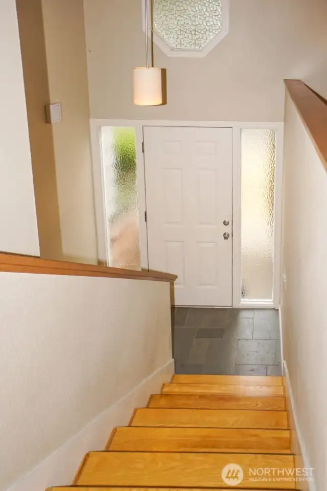 Entryway from Upper Level