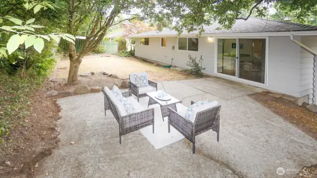 Back of Home with Patio