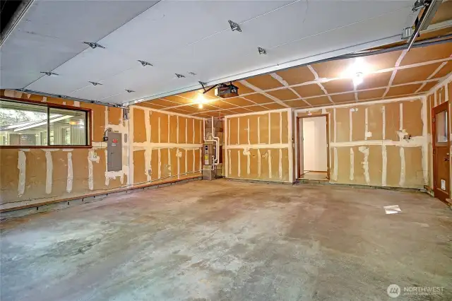 This spacious 2-car garage offers more than just covered parking - it's an open invitation to dream, design, and make it your own.  With clean lines, solid construction, and generous square footage, this empty space is ready for whatever your lifestyle demands.