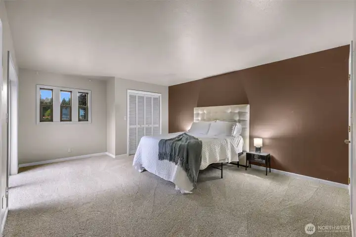 Primary bedroom - spacious!
