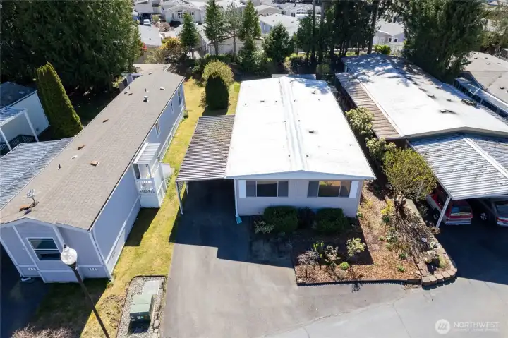 Notice the clean and well-maintained roads throughout this community.