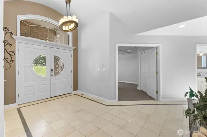 Arched Vaulted entry