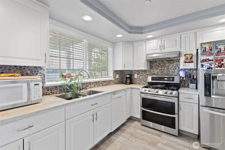 Lower level kitchen