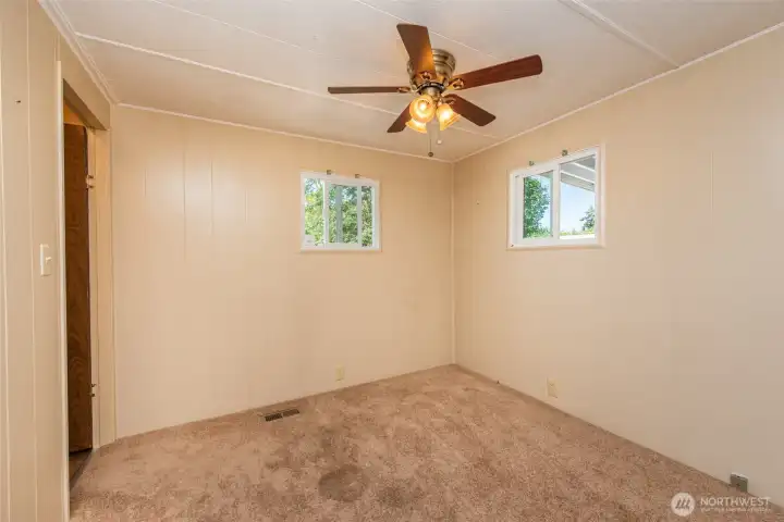 Bedroom 2 with half bath. Bedroom 2 with half bath.