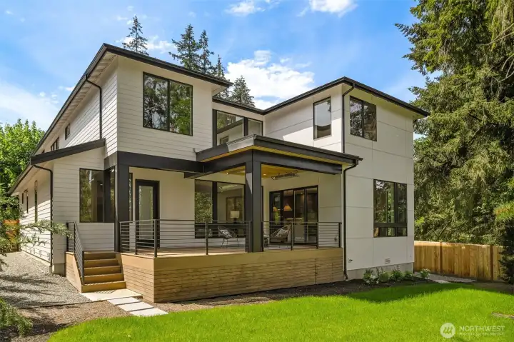 Spacious and private for year round enjoyment