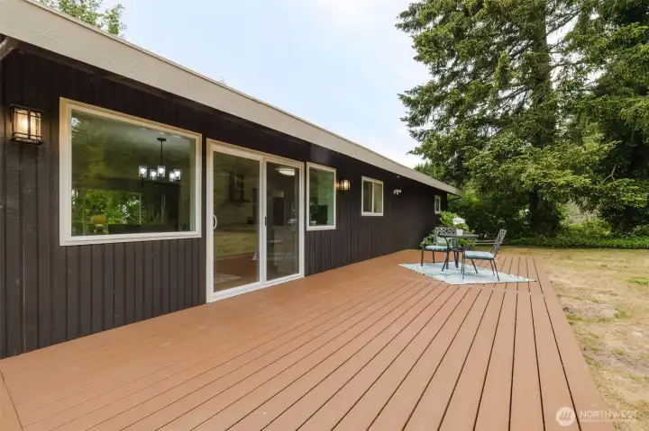 New 12' x 30' TRX deck.