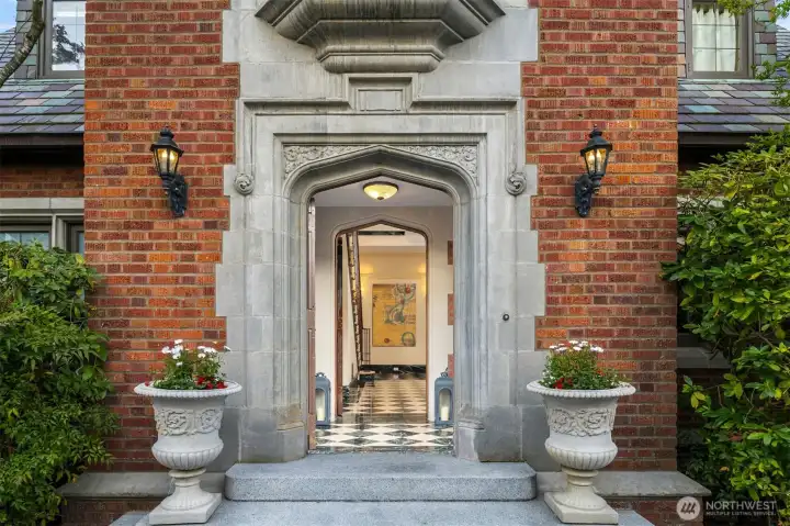 Step into this beautifully renovated brick home. Step into this beautifully renovated brick home.
