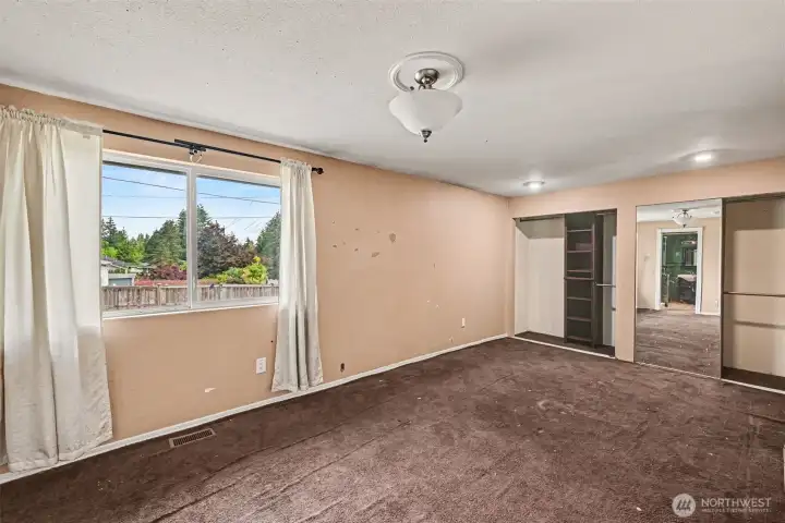 Primary bedroom.