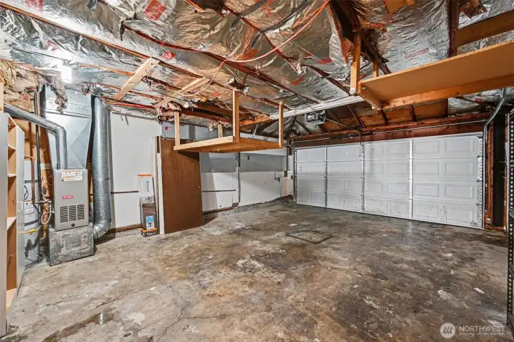 Another view of the garage