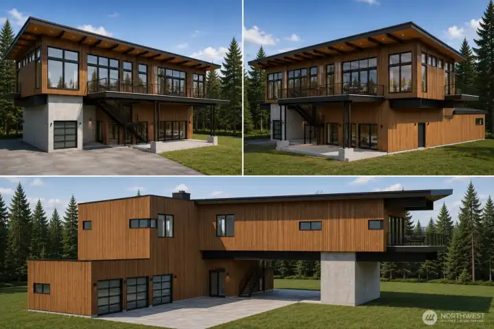 Digital interpretation on home that is fully designed and ready for engineering.