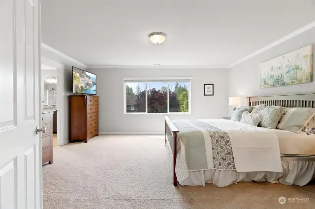 Expansive Primary Bedroom.