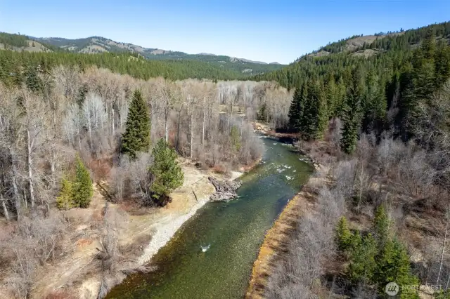 Build a footbridge and have several private beaches